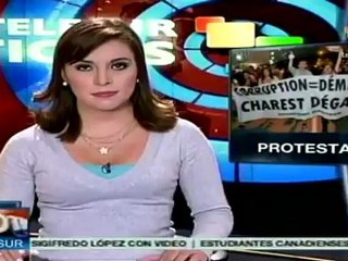 Se intensifican las protestas estudiantiles en Canadá