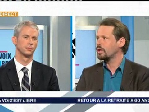 François Delapierre invité de La voix est libre sur Fr3 Ile-de-France