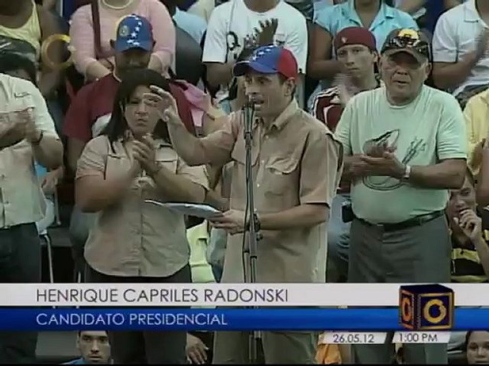 Capriles: "El único empleo que le preocupa al Presidente es el suyo"