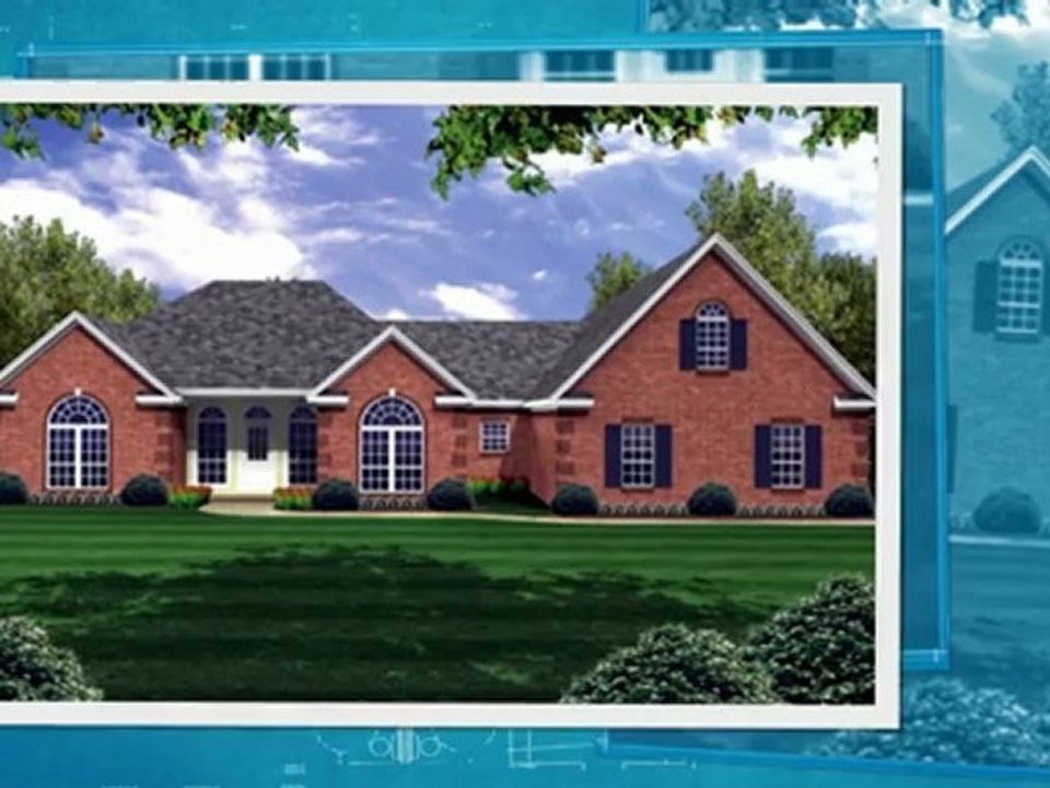 3 Bedroom, 2.5 Bath European Home Plan by House Plan Gallery