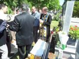 Reculegere şi Te Deum la mormântul funerar al poetului CEZAR IVĂNESCU, Iasi, 2012