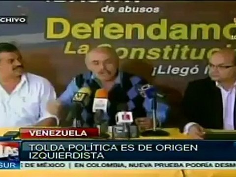 Dirigentes opositores se pronuncian a favor de Chávez