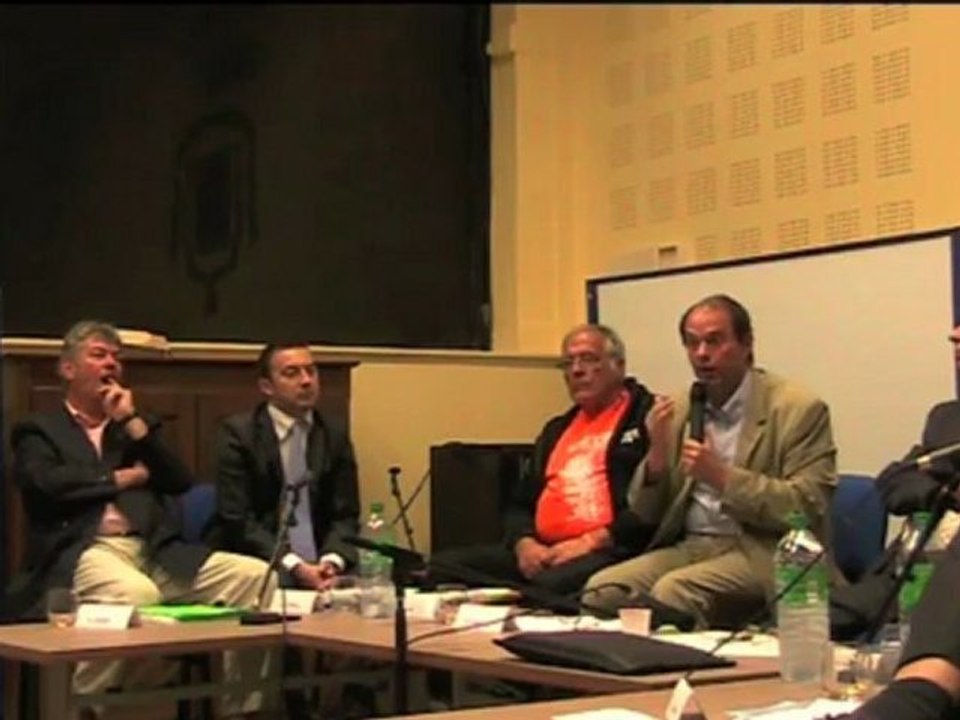 débat sur les barrages sur la Sélune - les candidats aux législatives se répondent - Ducey - 26 mai 2012 2/3