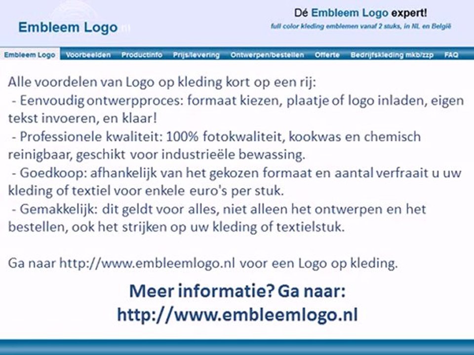 Logo op Kleding