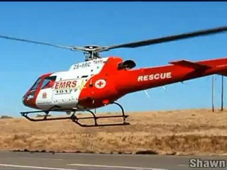 EMRS Helicopter Take off