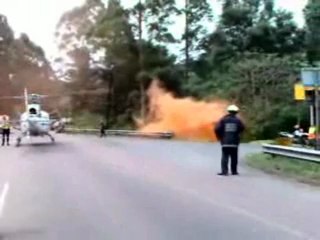 Eurocopter AS350 B2 Road landing