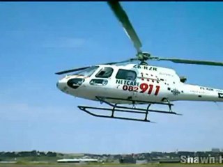 HEMS Eurocopter AS350 Landing