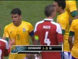 Danimarca 1-3 Brasile - Amichevole