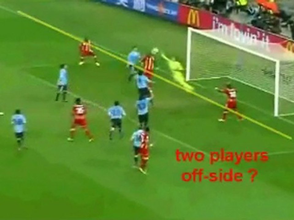 El doble offside que nadie vio - la verdadera estafa
