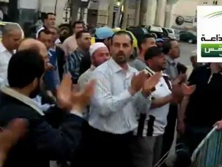 وقفة إحتجاجيّة و مصالحة مع إذاعة صفاقس
