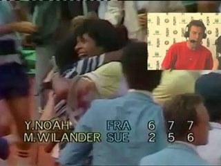 Dimanche 27 mai 2012 - Noah vs Wilander - Marc & leo