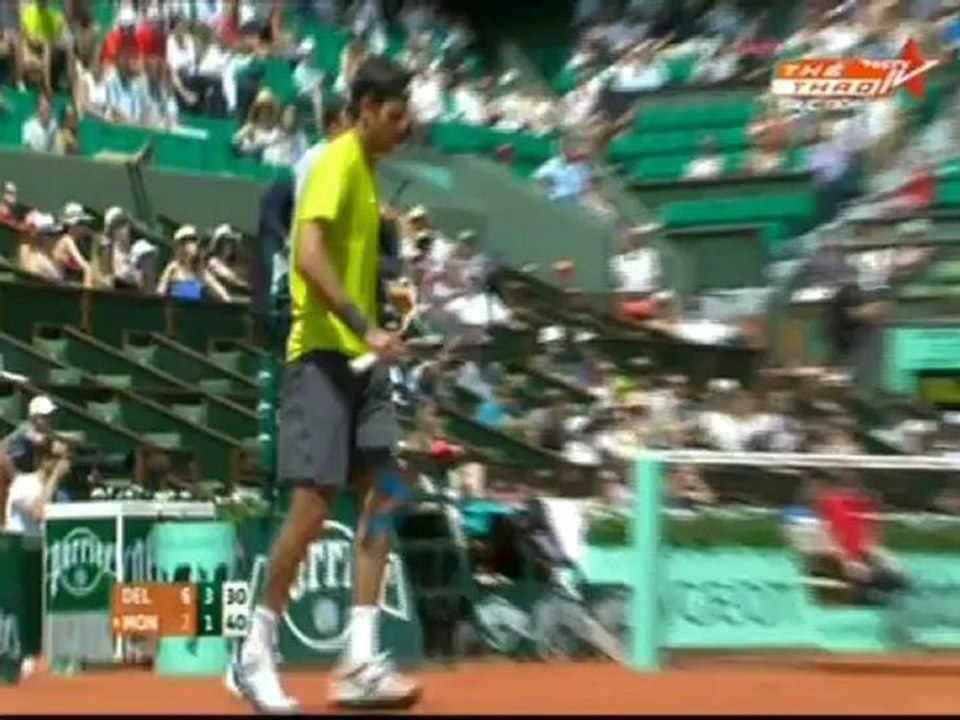 Juan Martin Del Potro vs Albert Montanes FO 2012 R1