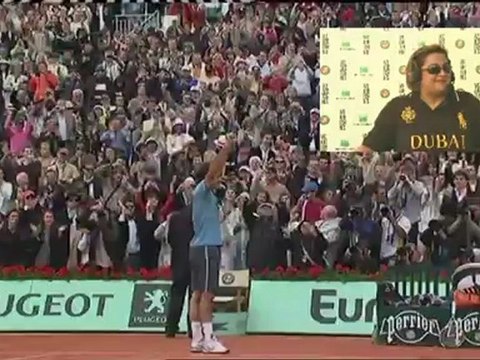 Dimanche 27 mai 2012 - Federer vs Soderling - Miriam