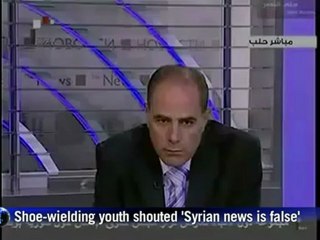 Syrian reporter attacked on live TV