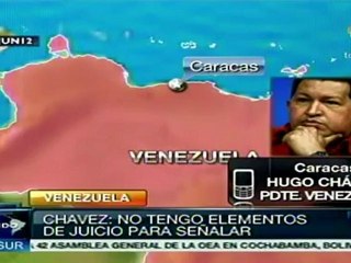Chávez: EE.UU. no reconoce esfuerzos de Siria