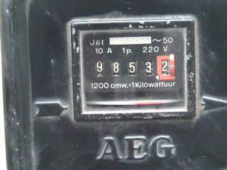 AEG kWh meter
