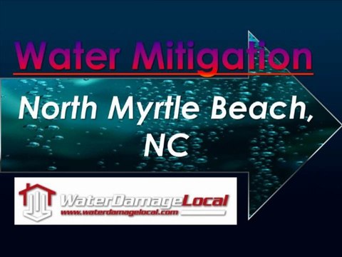 Water Mitigation North Myrtle Beach, NC