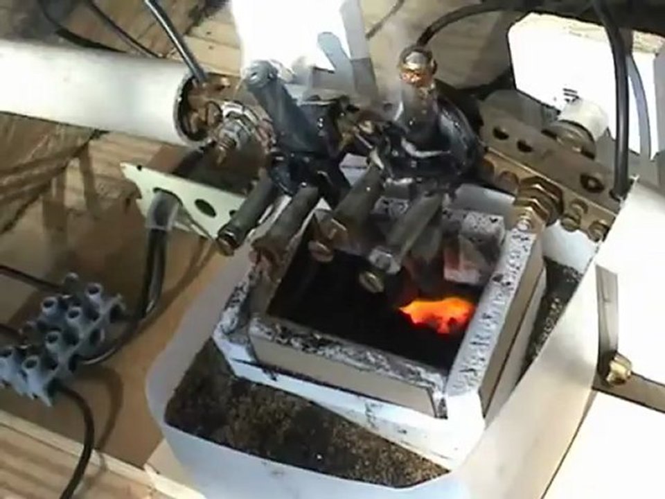 E A F with carbon rods