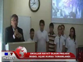 MODEL UÇAK KURSU TAMAMLANDI