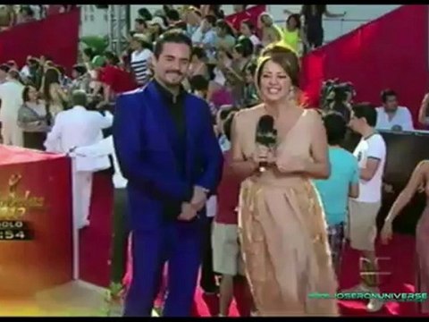 José Ron en la Alfombra Roja de Premios TVYNovelas 2012