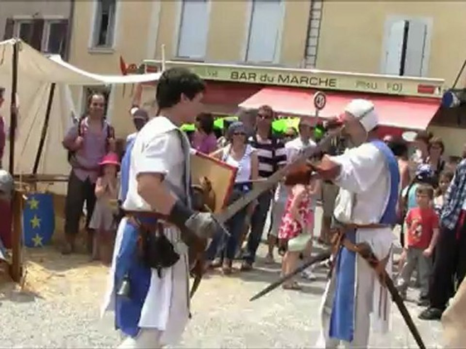 fêtes médiévales passe d'armes