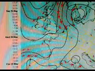 Prevision météo du lundi 28 mai 2012