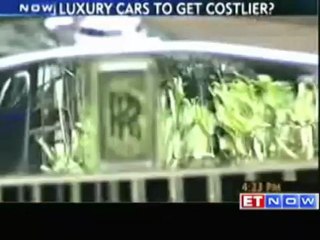 Luxury cars to get costlier on falling rupee