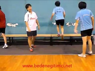 BADMİNTONDA BANKTA TEK AYAK ÇALIŞMASI VİDEO-1