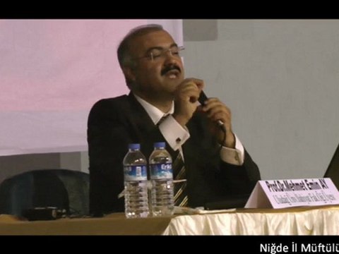 Niğde İl Müftülüğü - Mayıs Ayı Konferansı Hz.Peygamber'imiz ve Aile Hayatı Konuşmacı: Prof.Dr.M.Emin AY Uludağ Ün.İlahiyat Fak.Öğr.Üyesi 2.Bölüm