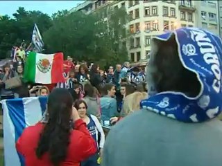 El Depor celebra su vuelta a Primera