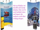 pop up displays-A right choice for trade show events