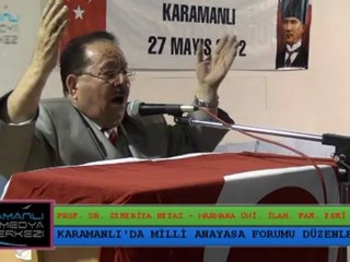 KMM_KARAMANLI MİLLİ ANAYASA FORUMU