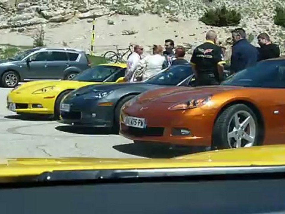 Sortie Corvettes Ventoux 4ème mai 2012