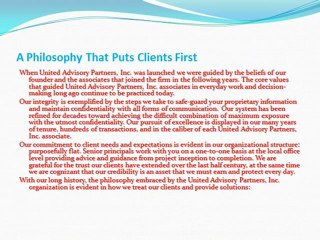 United Advisory Partners, Inc