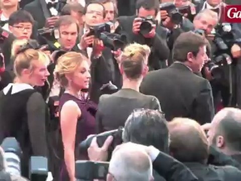 La montée des marches de la cérémonie de clôture (Cannes 2012)