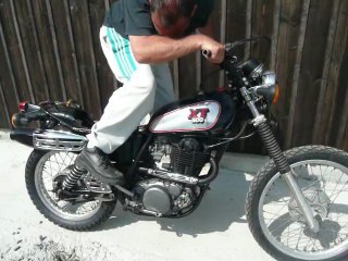 Démarrage Xt 500