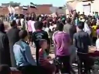 Sirios manifiestan por matanzas