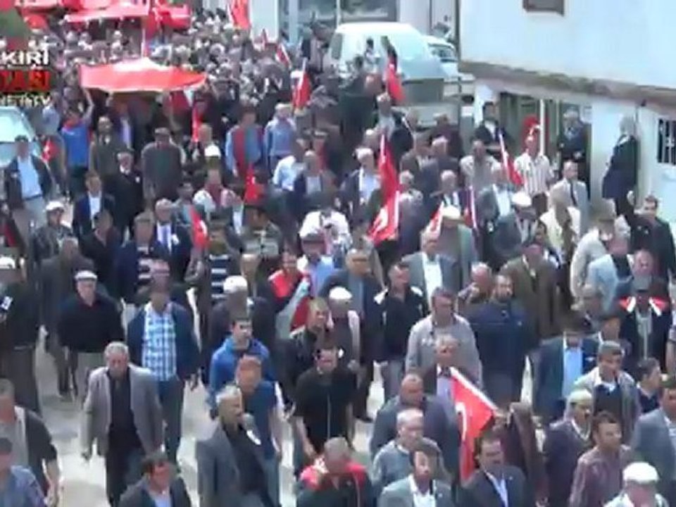 Çankırı Şehidini Bağrına Bastı