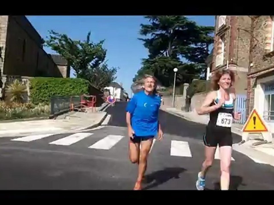 foulées dinardaises 2012 avec mario et son petit vélo