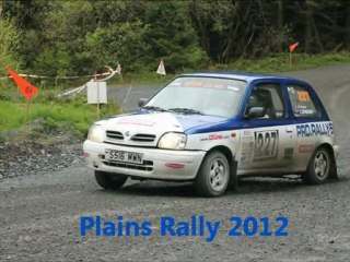 Julien Fouques & Jamie Edwards at the Plains Rally 2012