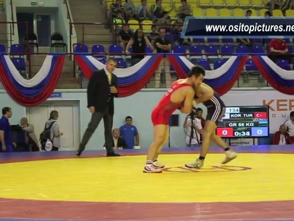 LEE vs UCUNCU GRECO-ROMAN WRESTLING WORLD CUP SARANSK 2012 OSITOPICTURES.NET
