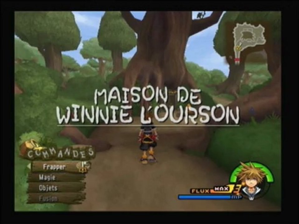 Play thourgt Kindom Hearts 2 parti 11,La foret des reves bleus,1er visite