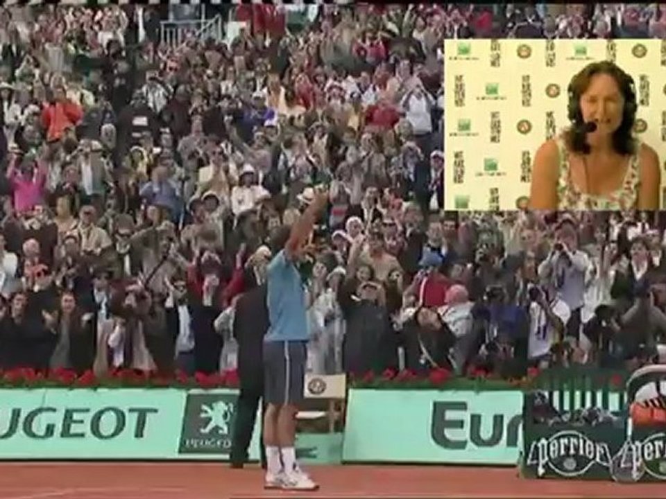 Lundi 28 mai 2012 - Federer vs Soderling - Wendy