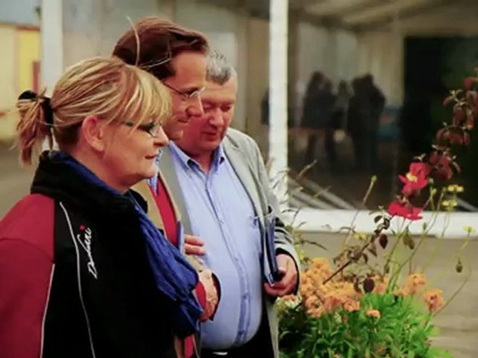 En campagne à l'Aigle avec Jean-François de Caffarelli - Législatives Orne 2012