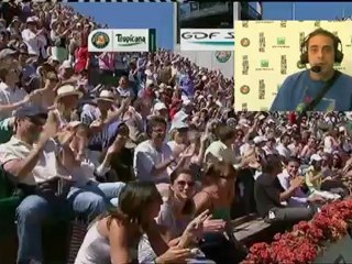 Lundi 28 mai 2012 - Monfils vs Melzer - Mickael