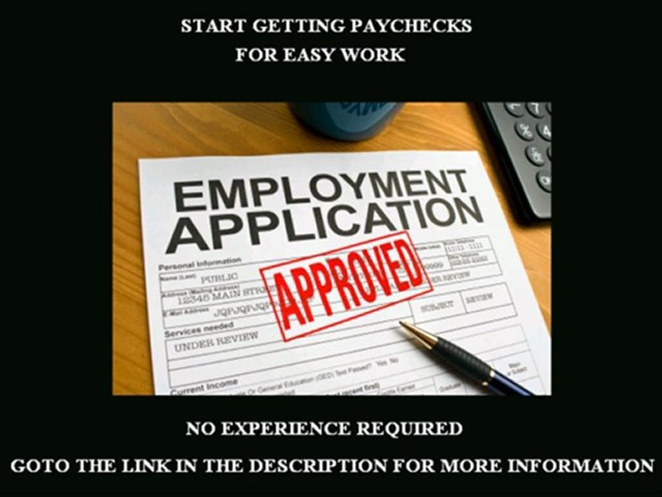 Great Easy Jobs!