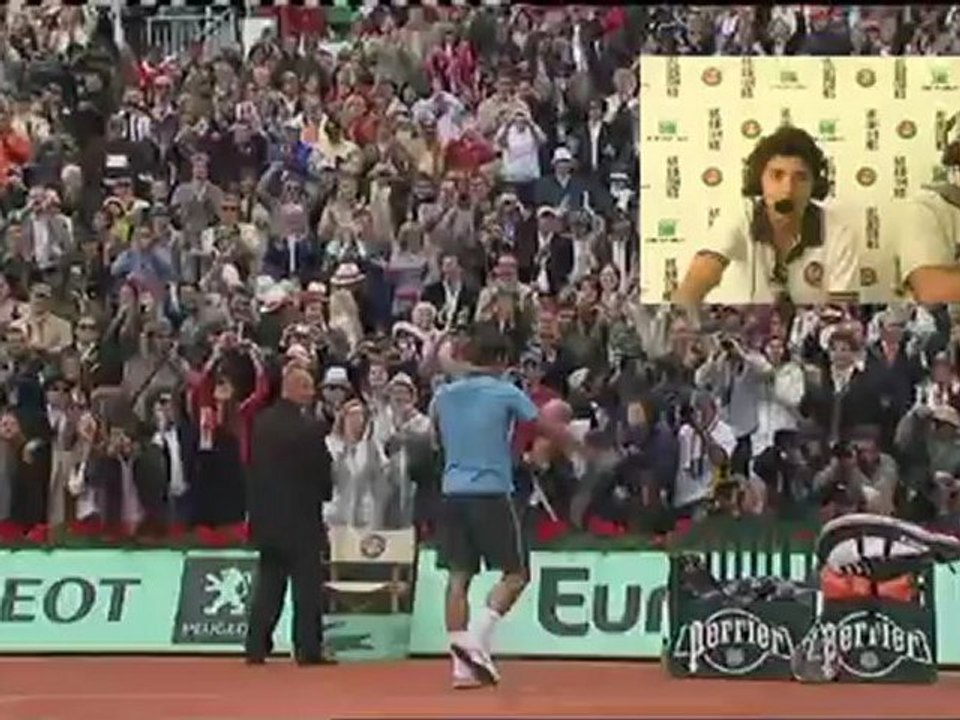 Lundi 28 mai 2012 - Federer vs Soderling - Simon & Carlos
