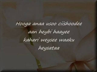 Somali Lyrics  - Song - Heestii  Hasha Geel  by Ceegaag