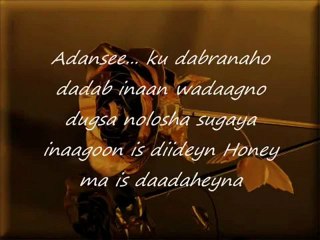 Somali Lyrics - Song -  Degen - By Ahmed Ceeggaag