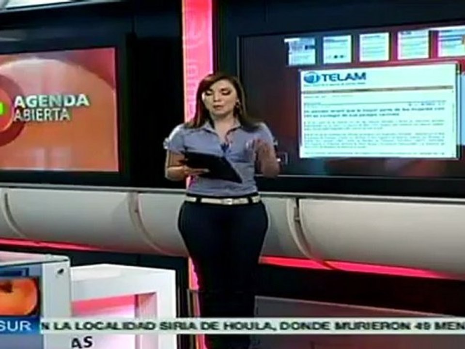 Vientos del temporal en Chile derrumban techo d...